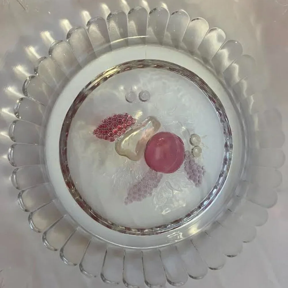 Westmoreland Glass Della Robbia Fruit Bowl Vintage EUC - Picture 7 of 14
